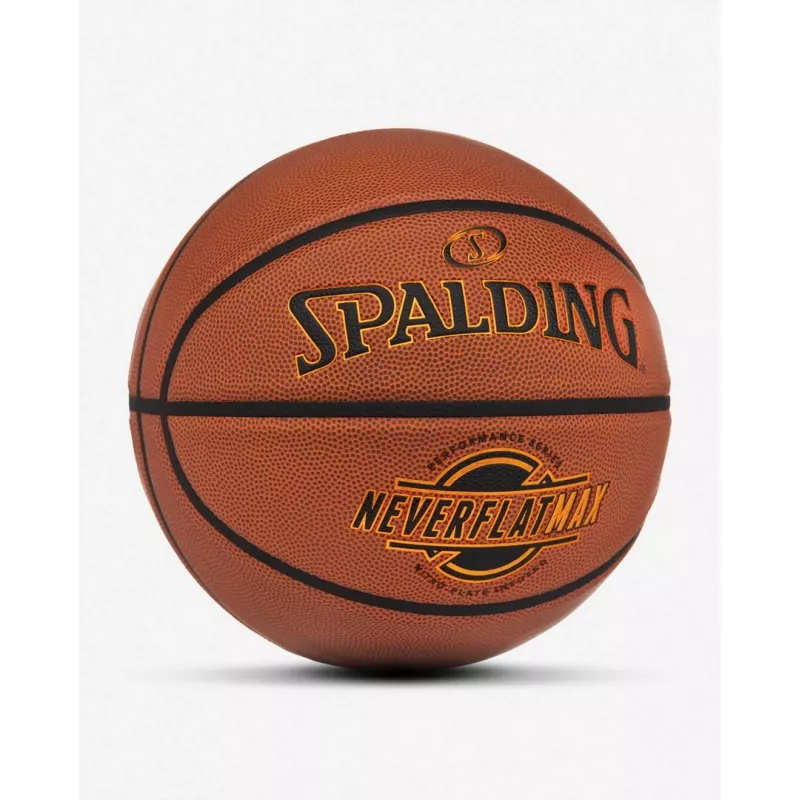 Spalding Neverflat Max krepšinio kamuolys Indoor & Outdoor Brown 7 dydis