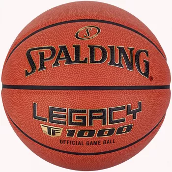 Spalding Varsity TTF-1000 Legacy 6 dydžio krepšinio kamuolys - mikropluošto kompozitinė oda, vidaus/lauko, oranžinis