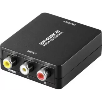 SpeaKa Professional AV konverteris RCA/Cinch į HDMI 1080p SP-12170984