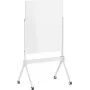 SpeaKa Professional Stiklinė magnetinė lenta SP-MMW-001 904 x 1103 mm balta su dėklu ir magnetukais ant ratukų