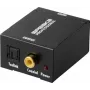 SpeaKa Professional SP-ATDAC-100 analoginio į skaitmeninį garso konverteris RCA į Toslink ir koaksialinį 24-bit/48kHz juodas SP-13904368