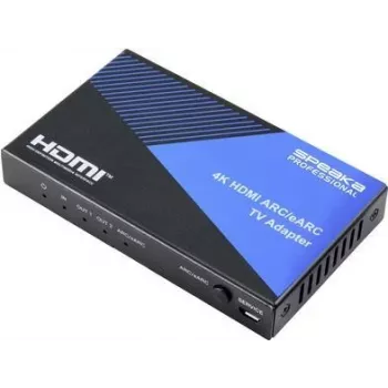 SPEAKA PROFESSIONAL SP-HDA-500 4K UHD HDMI 2.0 kabelis 5m – 18Gbps, HDR, ARC, auksuoti kontaktai, trigubas ekranavimas, juodas SP-10084796