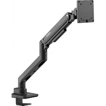 SpeaKa Professional SP-MM-970 vieno monitoriaus laikiklis ant stalo 17-49 colių ekranams, dujinis spyruoklinis aukščio reguliavimas, pakreipimas, pasukimas, sukimas, VESA 75/100, juodas SP-12355456