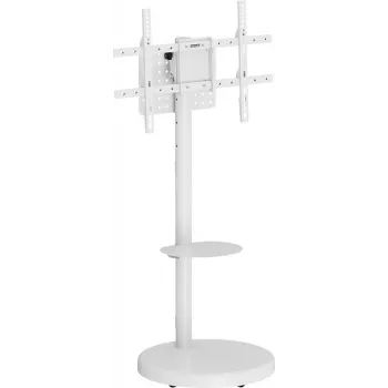 SpeaKa Professional SP-TVS-800 reguliuojamo aukščio pakreipiamas TV stovas 37-86 colių ekranams, VESA 200x200 iki 800x500, 50 kg, juodas
