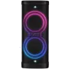 Kolonėlė Party Box SVEN PS-1250, juoda (300W, TWS, IPx4, Bluetooth, FM, USB, microSD, LED ekranas, 13500mAh)
