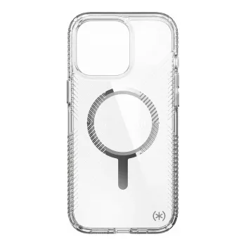 Speck Presidio Perfect Clear Grip Case MagSafe, skirta iPhone 15 Pro Max