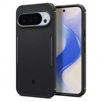 Spigen Core Armor Mag MagSafe dėklas, skirtas Google Pixel 10 Pro XL – matinė juoda