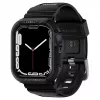 Spigen sportinė apyrankė su integruotu apsauginiu korpusu Apple Watch 44 mm, juoda