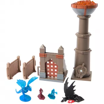 SPINMASTER How to Train Your Dragon – Dragon Arena: Torch Tower Playset