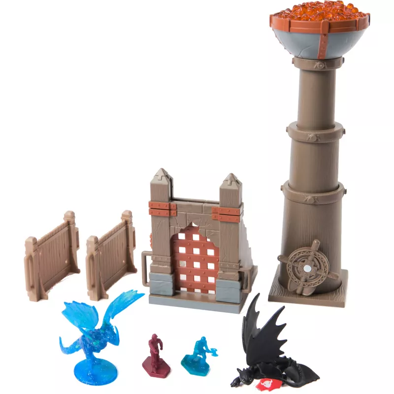 SPINMASTER How to Train Your Dragon – Dragon Arena: Torch Tower Playset