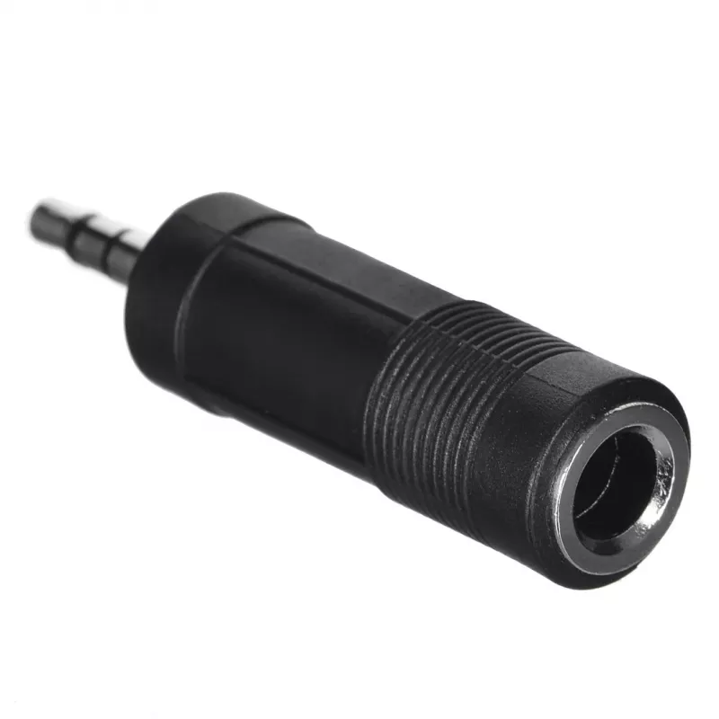 SSQ HA2 - Adapter, 6,3 mm Stereo Jack Connector to 3,5 mm Stereo Jack Connector