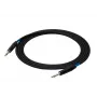 SSQ JMPJMP5 SS-1449 kabelis, Jack Mono į Jack Mono (TS), 5 m, juodas