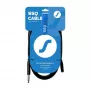 SSQ JSG3 - 3,5 mm į 6,3 mm stereo garso laidas, 3 m, juodos spalvos
