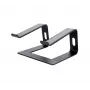 SSQ LS1 Laptop Stand - reguliuojamas ergonomiškas aliumininis stovas 10-15.6 colių nešiojamiesiems, sidabrinis