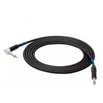 SSQ SS-1439 Laidas Jack Mono - Jack Mono (90 laipsnių kampu) 1 m Juodas