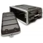 Stagg ABS 4U Rack Case - 19 colių ABS rackmount lagaminas su priekiniu ir galiniu dangčiais