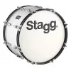 Stagg MABD-2012 maršinis bosinis būgnas 20 colių x 12 colių baltas