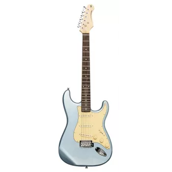 Stagg SES-30 IBM elektrinė gitara – ledo mėlyna metalinė