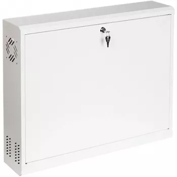 STALFLEX CR19-2U-130-W Sieninis Stovo Spinrelis 2U 130mm Baltas