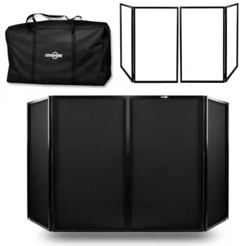 STAND4ME DJ PARAWAN COMPACT BK SET 4-Panel DJ Facade Black