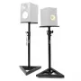 STAND4ME MON 1 MKII 2 vnt. monitorių stovai - teleskopinis aukščio reguliavimas 800-1300 mm, plienas, juoda spalva, 20 kg apkrova
