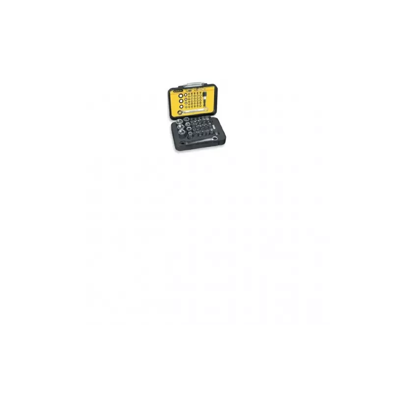 STANLEY 39 dalių 1/4 colio antgalių ir lizdų rinkinys su R.360NANO pasukama galvute