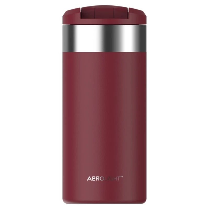 STANLEY AeroLight Transit Mug 0,35L tamsiai raudonas