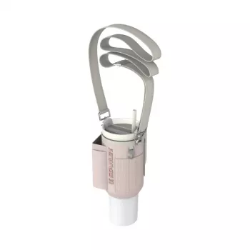 STANLEY All-Day Quencher Carry-All apsauginis nešiojimo dėklas 1,18L termosui su šiaudeliu, šviesiai rožinis