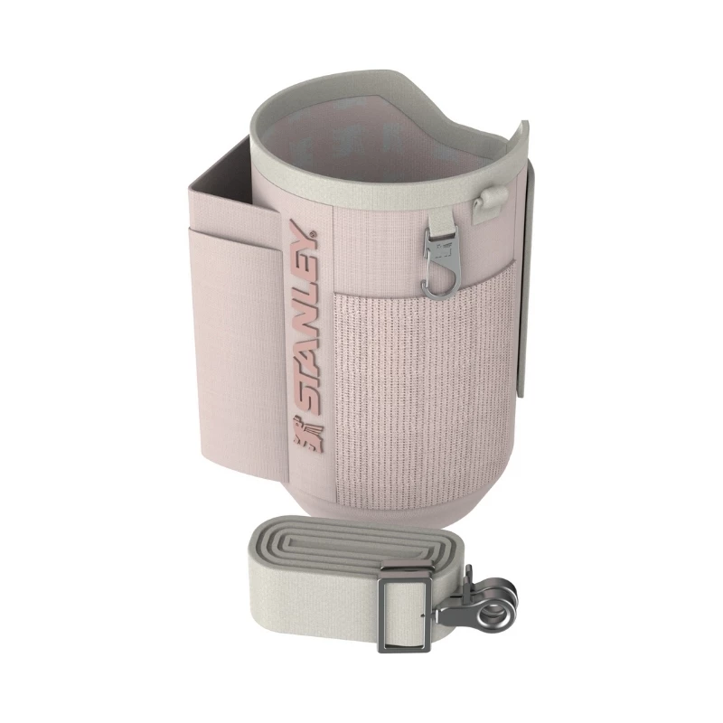STANLEY All-Day Quencher Carry-All apsauginis nešiojimo dėklas 1,18L termosui su šiaudeliu, šviesiai rožinis