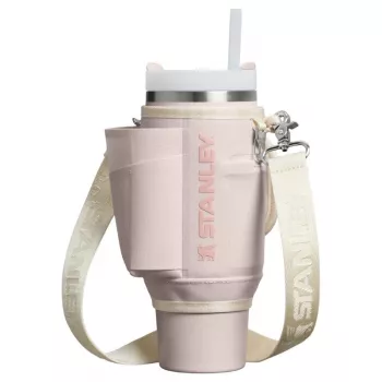 STANLEY All-Day Quencher Carry-All apsauginis nešiojimo dėklas 1,18L termosui su šiaudeliu, šviesiai rožinis