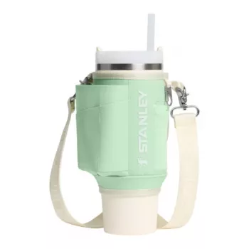 STANLEY nešiojimo dėklas The All-Day Quencher Carry-All 0.89L gėrimų buteliui - pistacijų spalvos