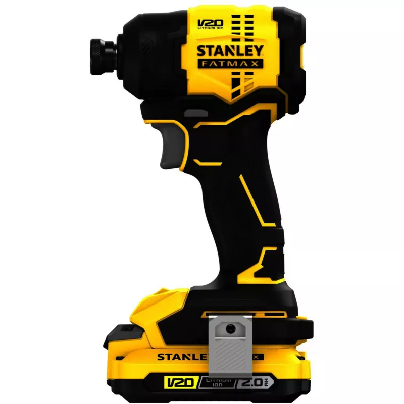 STANLEY belaidis smūginis veržliaraktis SFMCF811D1T-QW, 18V, 2.0Ah Li-Ion, juodas/geltonas, Pro-Stack dėklas