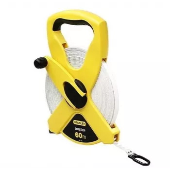 STANLEY Fiberglass matavimo juosta 60 m x 12,7 mm, atviroji ritė, III klasė