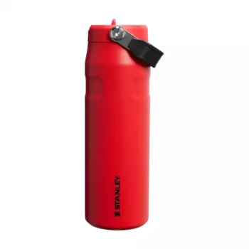 STANLEY IceFlow Bottle Flip Straw 2.0 0,71L tamsiai raudonas termosas su šiaudeliu