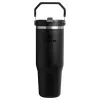 STANLEY IceFlow Flip Straw 2.0 0,89L gėrimų indas, juodas