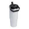 STANLEY IceFlow Flip Straw 2.0 gertuvė 0,89L Chalk White