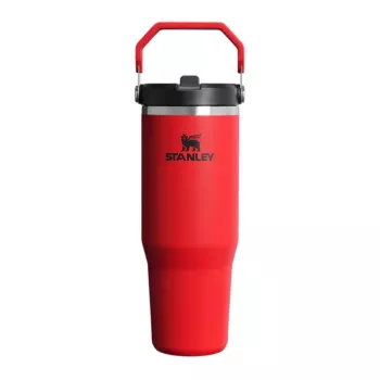 STANLEY IceFlow Flip Straw 2.0 gertuvė 0,89L tamsiai raudona