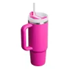 STANLEY Quencher H2.0 FlowState gėrimų indas 0,89L Fuchsia su šiaudeliu