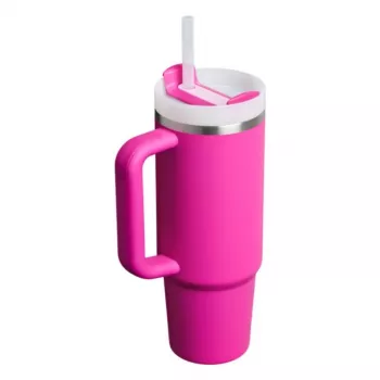 STANLEY Quencher H2.0 FlowState gėrimų indas 0,89L Fuchsia su šiaudeliu