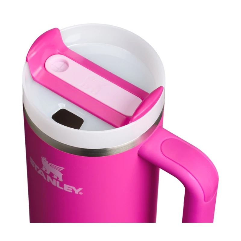 STANLEY Quencher H2.0 FlowState gėrimų indas 0,89L Fuchsia su šiaudeliu