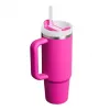 STANLEY Quencher H2.0 FlowState gėrimų indas 0,89L Fuchsia su šiaudeliu