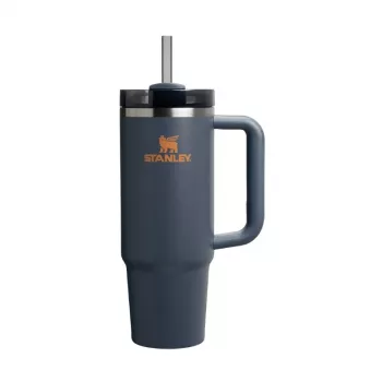 STANLEY Quencher H2.0 FlowState gertuvė 0,89L pilka su šiaudeliu