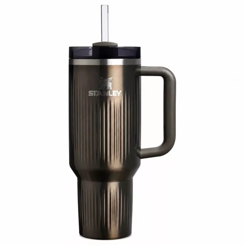 STANLEY Quencher H2.O Fluted termo puodelis 1,18 l GunMetal Shine