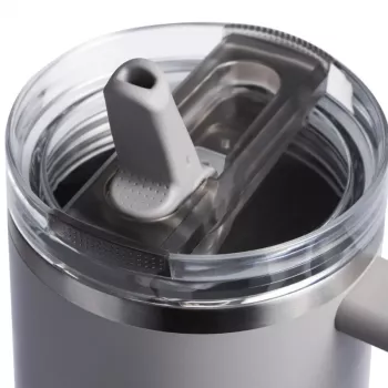STANLEY Quencher ProTour Flip Straw Tumbler 1,18L šviesiai pilkas
