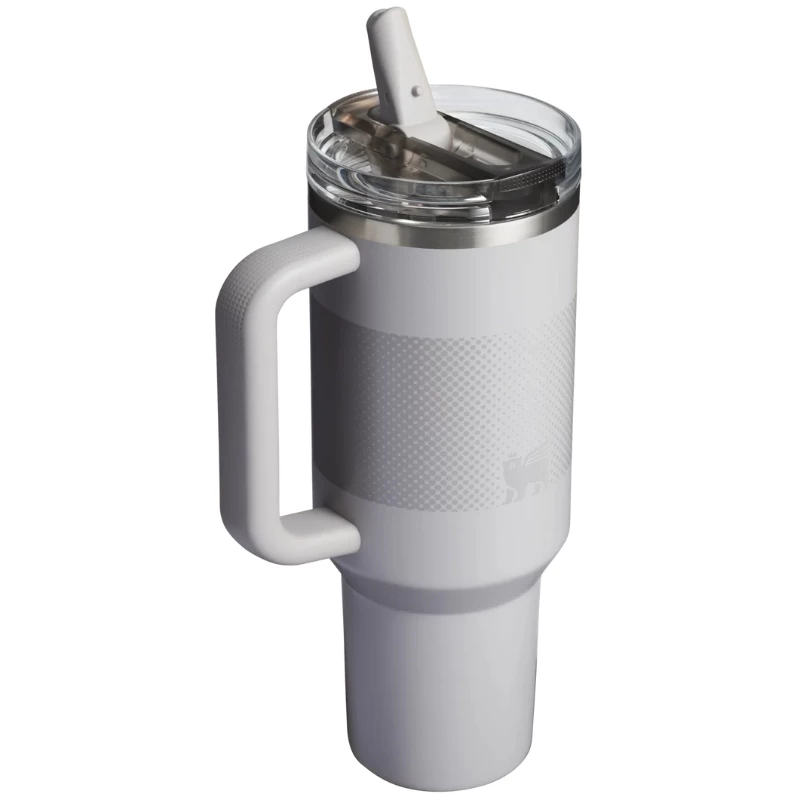 STANLEY Quencher ProTour Flip Straw Tumbler 1,18L šviesiai pilkas