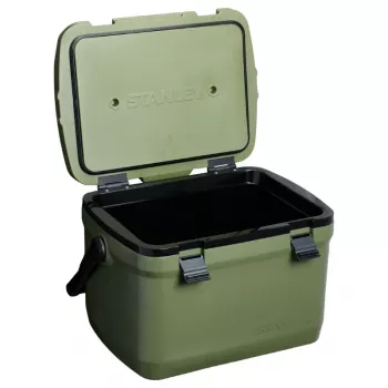 STANLEY The Easy-Carry Outdoor Cooler 15,1 l tamsiai žalia