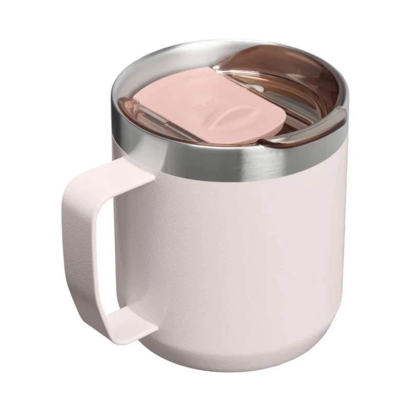 STANLEY The Everyday Camp Mug 0,35L šviesiai rožinė