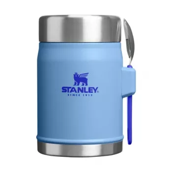 STANLEY The Legendary Food Jar + Spork 0,4L šviesiai mėlynas