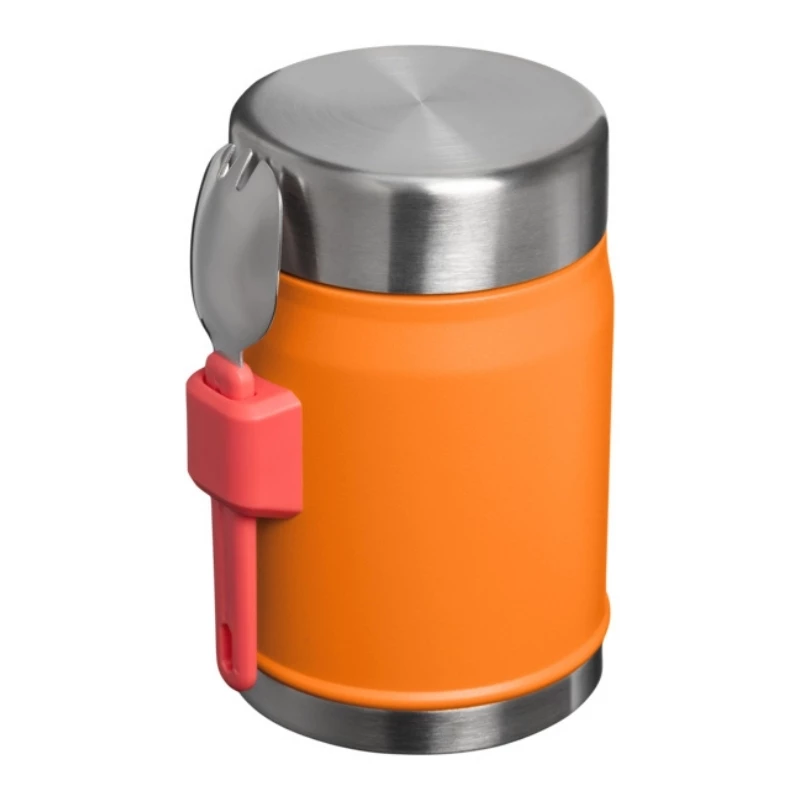 STANLEY The Legendary Food Jar + Spork 0,4L oranžinis termosas