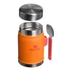 STANLEY The Legendary Food Jar + Spork 0,4L oranžinis termosas
